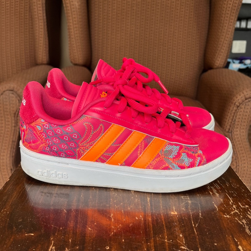 Adidas x FARM Rio grand court cloudfoam